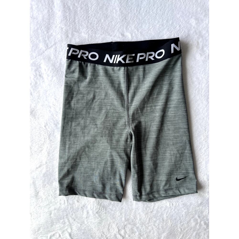 Nike Pro Gray Dri Fit Compression Shorts Small